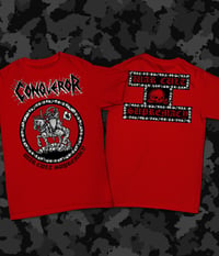 Conqueror / W.C.S RED Tee / Updated Version Of Old  1998 Design.