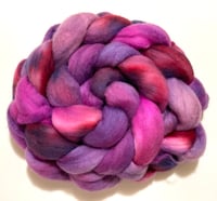 JUL - 17 -  BFL Wool Roving, Blue Face Leicester Top,  Micron 24, 4 oz