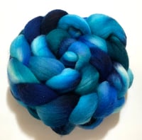 JUL - 20 -  BFL Wool Roving, Blue Face Leicester Top,  Micron 24, 4 oz