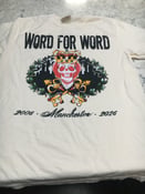 Image of Word For Word “20 Years” tee
