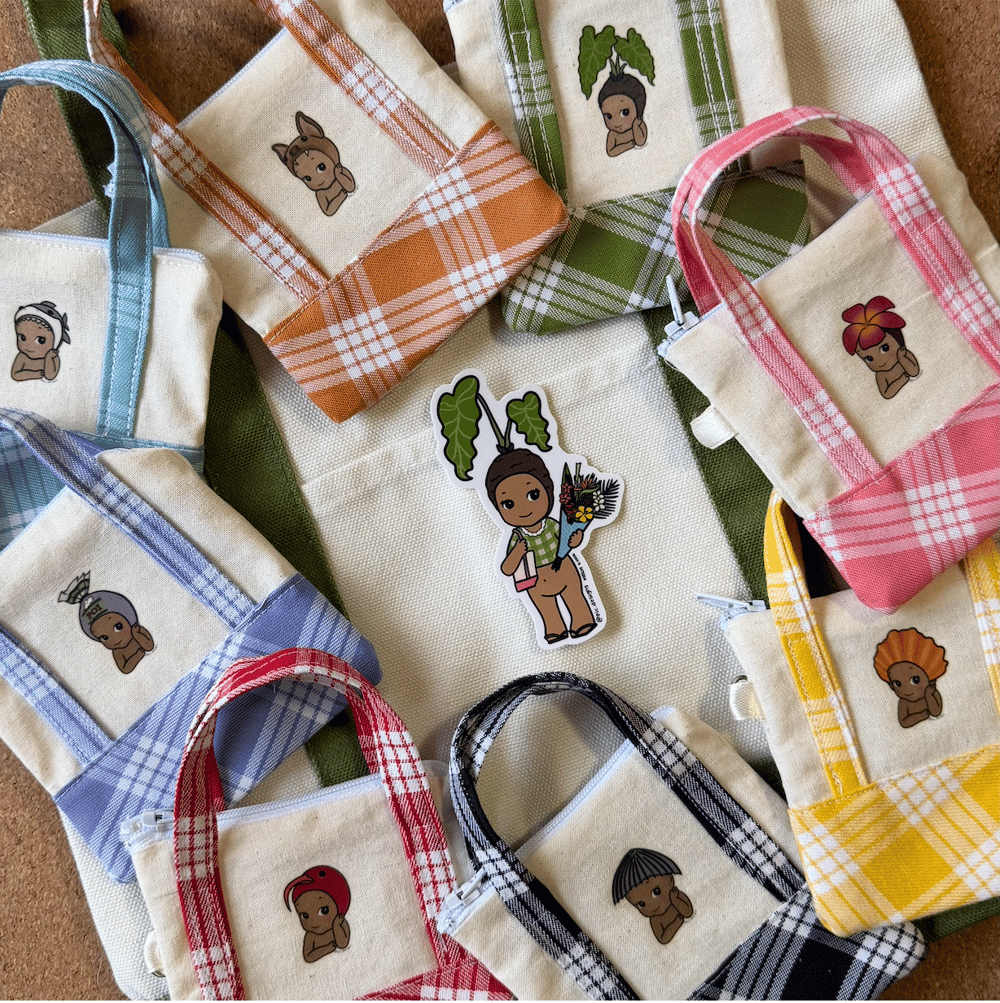 Image of Palaka Behbeh Mini Totes | PREORDER |