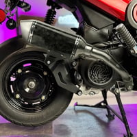 Image 1 of NAVI 110 Carbon Performance Hi Rise Exhaust System