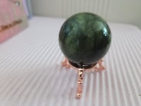 Image 3 of Chrome Diopside crystal ball