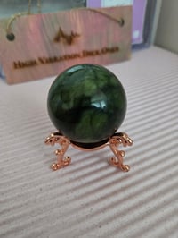 Image 4 of Chrome Diopside crystal ball