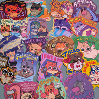 Image 1 of All small stickers