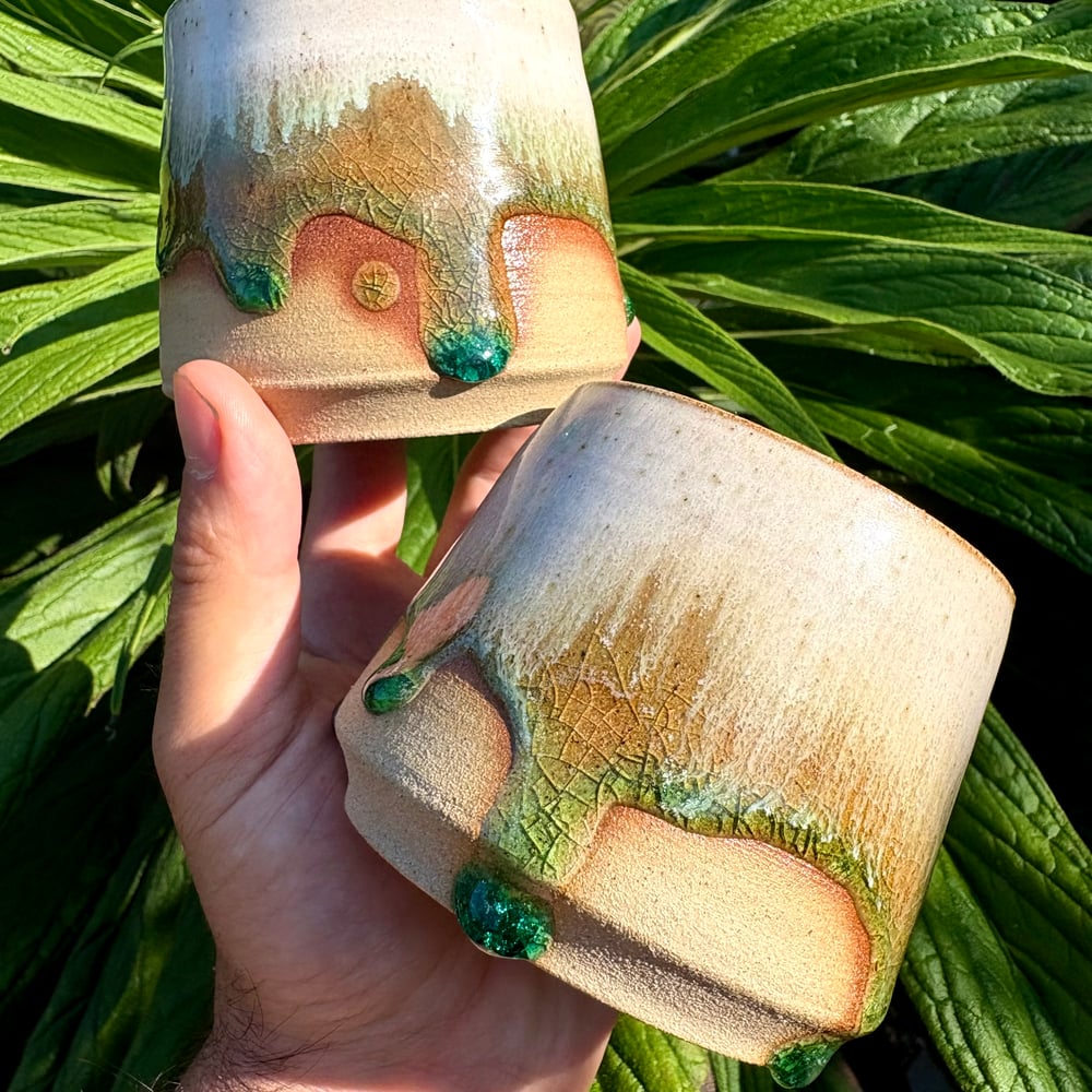 Image of Emerald drip cup