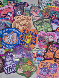 Image 1 of All Big stickers