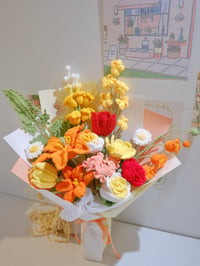 Image 1 of Golden Sunrise Garden Bouquet
