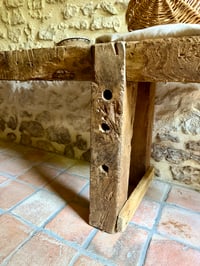 Image 19 of Authentique établi bas multi-fonctions - Meuble de métier rénové 