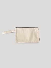Image 2 of The Kiss Handmade Clutch: Natural - Rainbow
