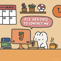 Image 4 of mochy's email sign off sticker pack