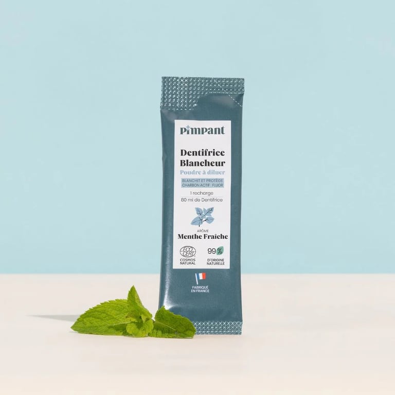 Dentifrice en poudre à diluer Pimpant