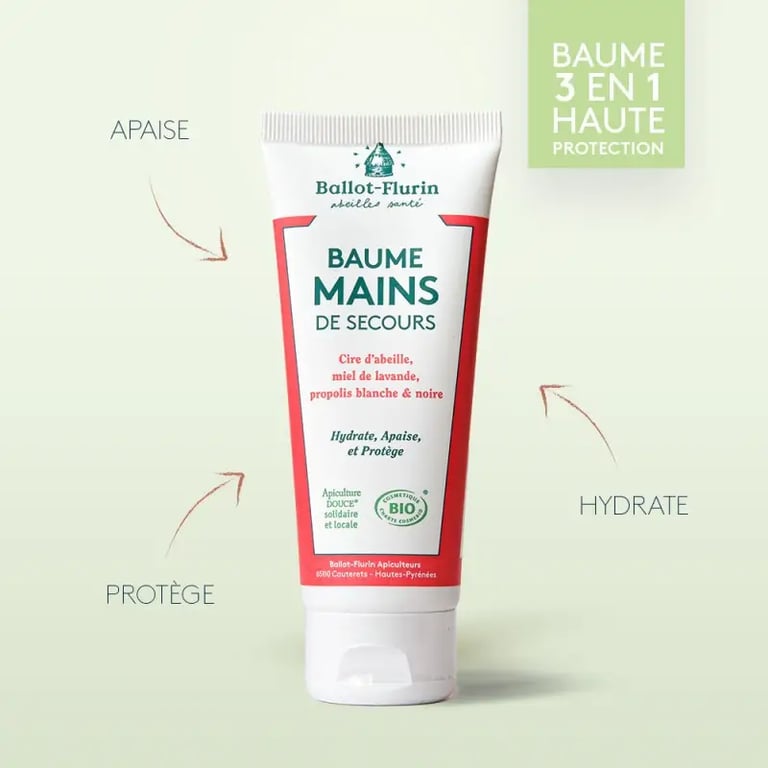 Baume mains de secours - Ballot Flurin