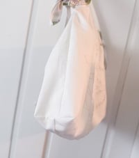 Image 5 of Upcycled Elegant Artisan Embroidered Canvas Bag 