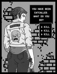 Catcall Kill Kill Sticker