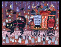 Image 1 of "Wandering Witch" Signed 8.5x11 Print