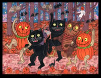 Image 1 of "Where The Halloween Things Are" Signed 8.5x11 Print