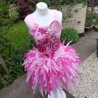 Image 8 of Candy Flower Fairy Tutu Dress: Adult Costume, Birthday Party, Halloween