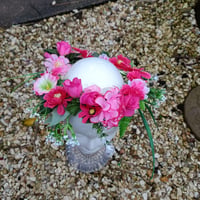 Image 9 of Pink Flower Fairy Crown: Costume Tiara Headpiece