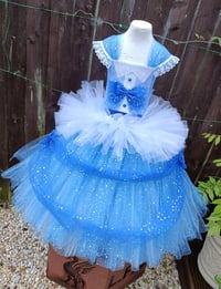 Image 6 of Poppy Playtime Tutu Dress: Sky Blue Tulle Halloween Costume-3252f68e