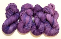 Image 1 of JUL-30. SW MERINO CASHMERE NYLON YARN 80/10/10% BLEND SEMI SOLID
