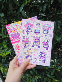 Image 2 of tadc sticker sheets ✨ waterproof vinyl sticker sheets