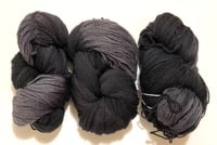 Image 1 of JULY- 31---BFL –BLUE-FACED LEISCESTER  HANDDYED  YARN  
