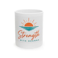 Image 1 of Strength with Deanna Signature Sunrise Ceramic Mug (11 oz & 15 oz)
