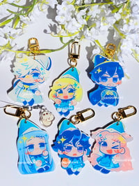 Image 3 of WHA ✨ die cut acrylic charm