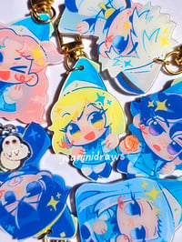 Image 2 of WHA ✨ die cut acrylic charm
