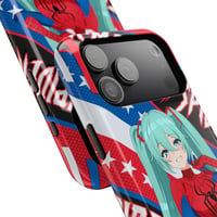 Image 2 of Miku x Spider-Man  / Phone Case 