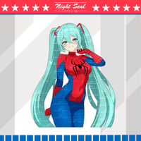 Image 2 of WAIFUS x Spider-Man / Stickers