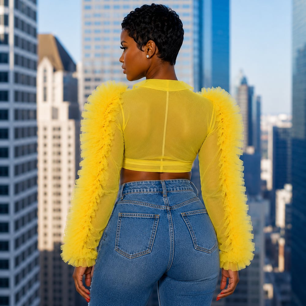 Image of Brittany Ruffle Top