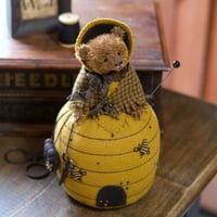 Image 1 of Honey Pie ~ A pincushion ~ Original Work ~ 9.5"