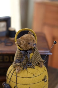 Image 4 of Honey Pie ~ A pincushion ~ Original Work ~ 9.5"