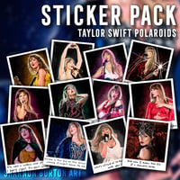 Image 1 of STICKER PACK - Taylor Swift Polaroids