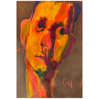 Image 1 of Adherance - Sketchbook Drawing in Soft Pastels on Paper 