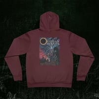 Image 1 of Pullover Fleece Hoodie - HEROES Vintage Fantasy Street Art Print - The Obsidian Mirror