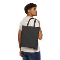Image 4 of Canvas Tote Bag - ENSEMBLE Retro Horror Film Street Art - The Obsidian Mirror