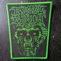 Brutal Truth - embroidered patch