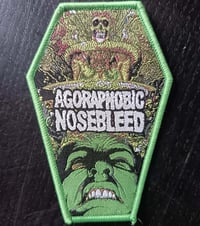 Agoraphobic Nosebleed - embroidered patch