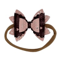 Baby Headband - Choc Strawberry