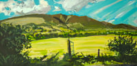 Image 1 of Blencathra (Summer Evening) - Framed Original 