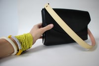 Image 1 of Julienne maxi Black/ Yellow pastel belt