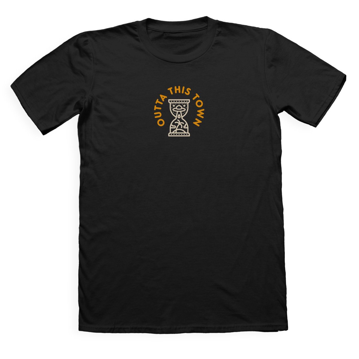 Image of Hourglass T-Shirt | Black ⌛