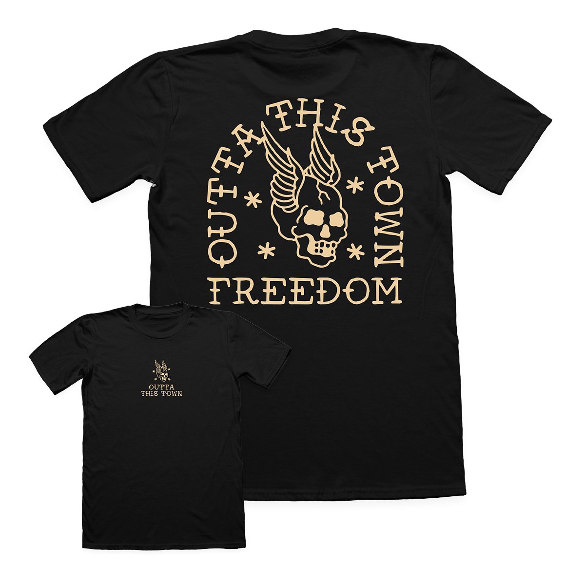 Image of Freedom T-Shirt | Black 💀