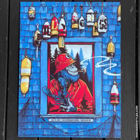 Image 3 of Official Billy Strings Gig Poster - 7.24-25.26 shows - Portland, ME