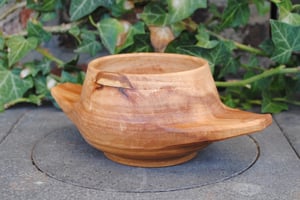 Image of Applewood quaich - tasse à whisky en pommier