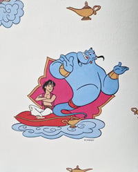 1990s Vintage Vymura Wallpaper Rolls - Aladdin Disney Genie Princess Jasmine Abu - (Sets of 2 Rolls) – detail view 7