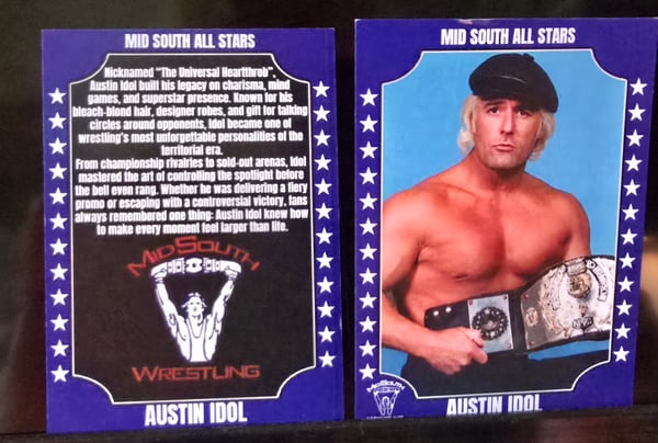 Image of Austin Idol Mid South All Star Card